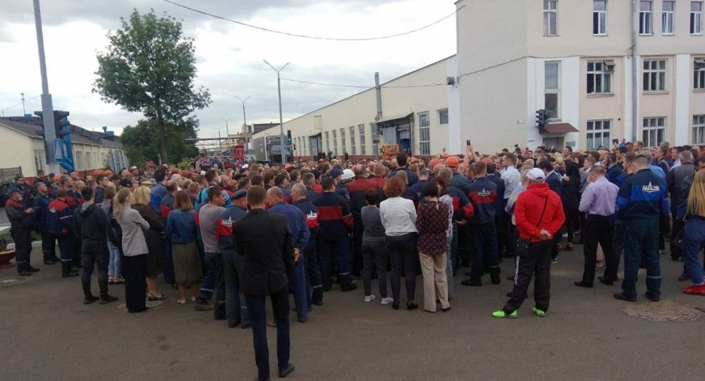 媒体：卢卡申科认为白俄罗斯发生罢工将对俄美德等国有利