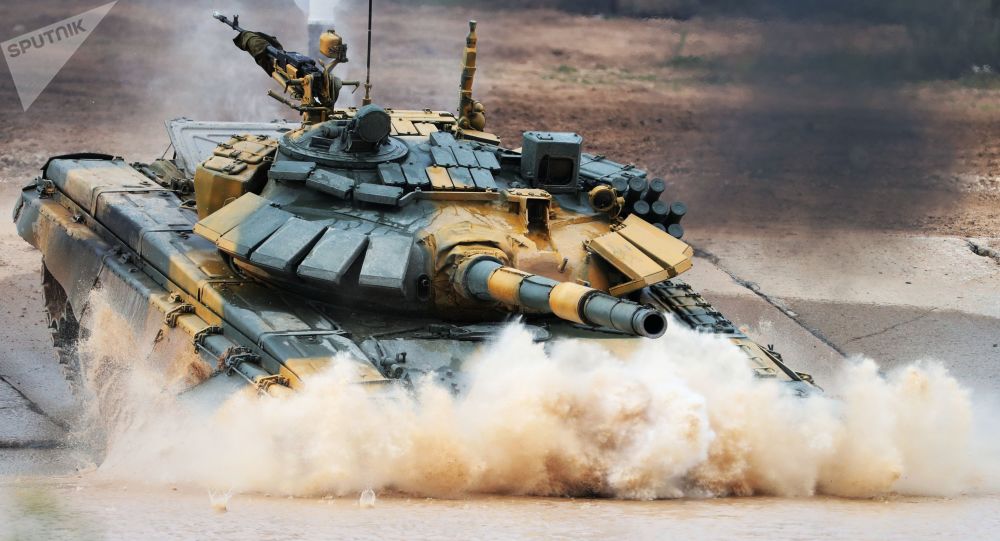 “国际军事比赛-2020”坦克两项项目中最精彩的瞬间