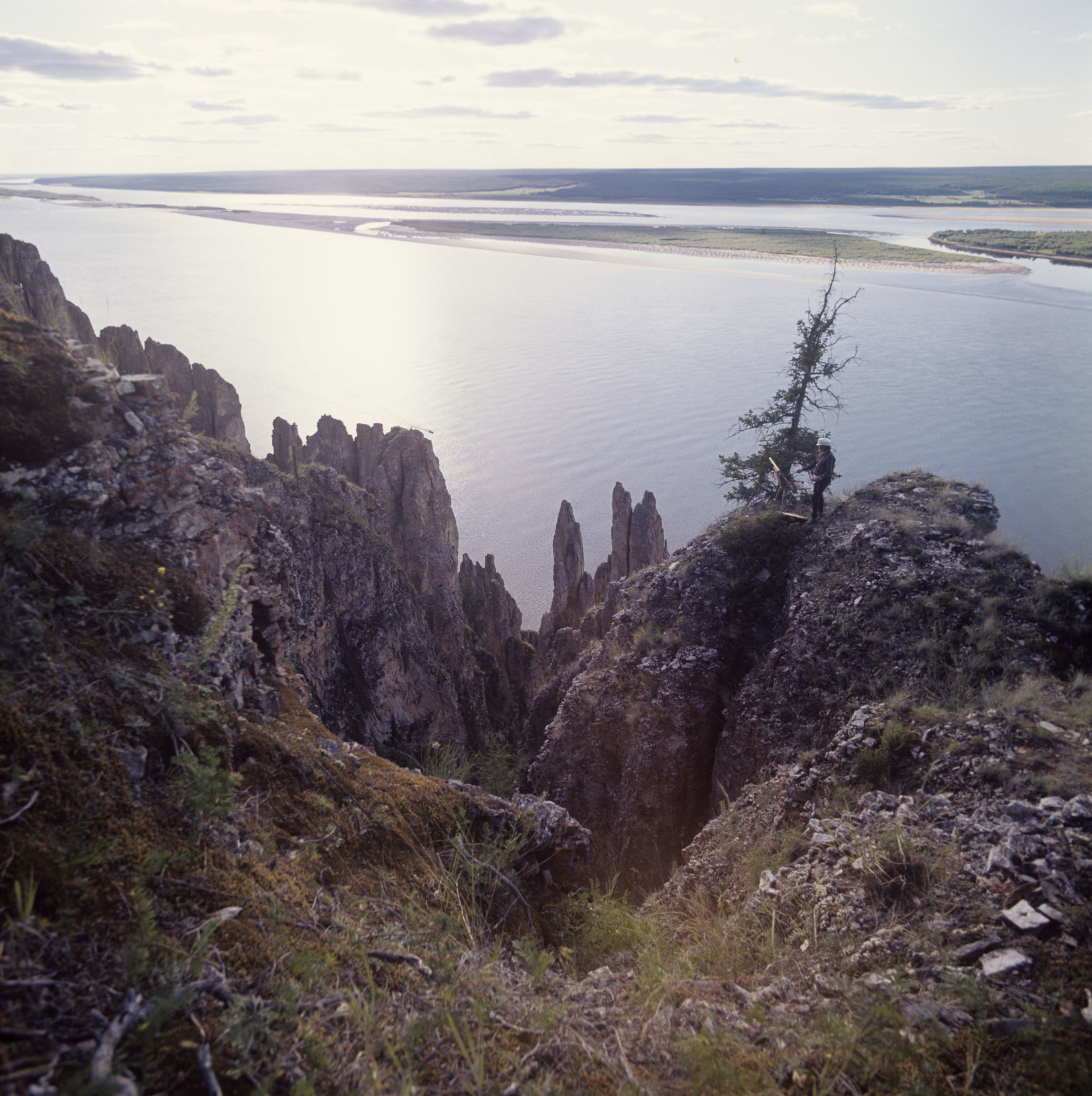 勒拿河，西伯利亚最大的水上要道