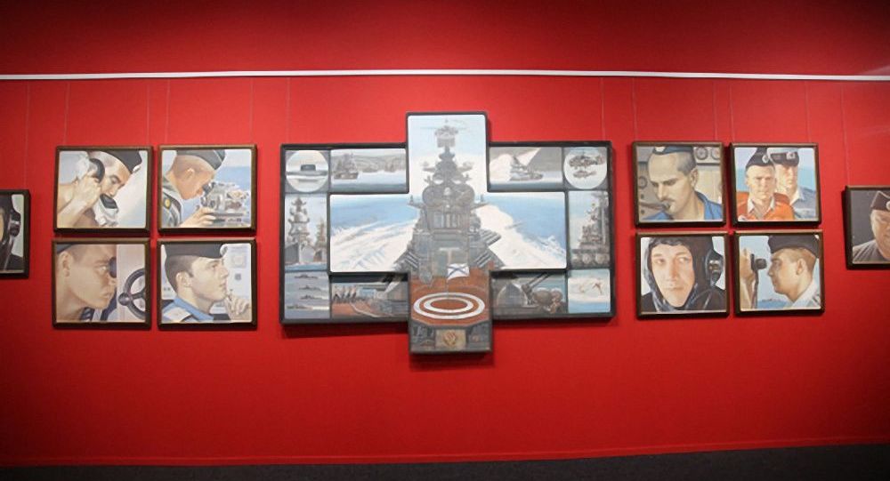 俄罗斯格列科夫军事艺术家工作室常设展在“爱国者”公园开幕