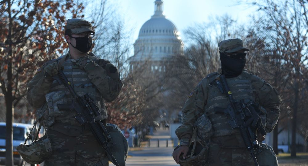 美国至少5000名国民警卫队成员将在华盛顿停留至3月中旬