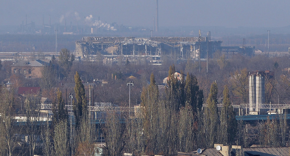 联合控制和协调中心:顿涅茨克机场附近的射击仍在继续