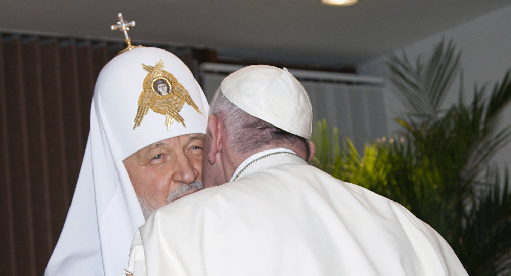 基里尔宗主教：同罗马教皇的会晤是在正确的时间和地点进行的