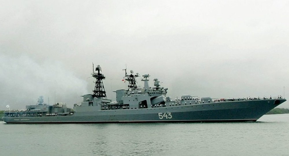 在美国被称为“武装到牙齿”的俄罗斯战舰