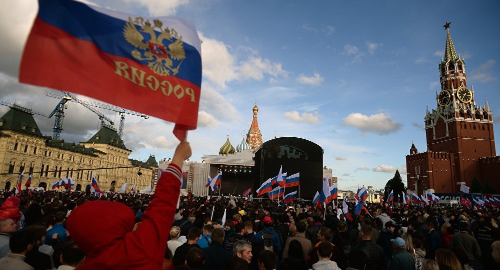 俄內務部：近3萬人參加紅場慶祝「俄羅斯日」音樂會