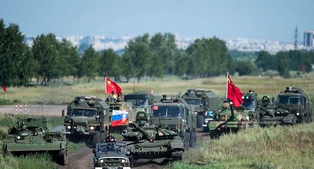 俄中两国在国际军事比赛中的军事拉力赛中排名领先