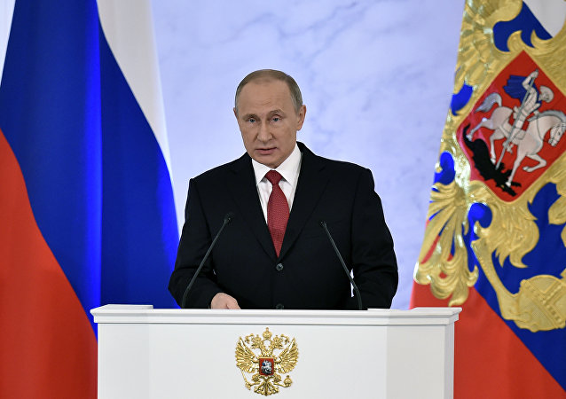 俄羅斯總統向聯邦會議發表國情咨文