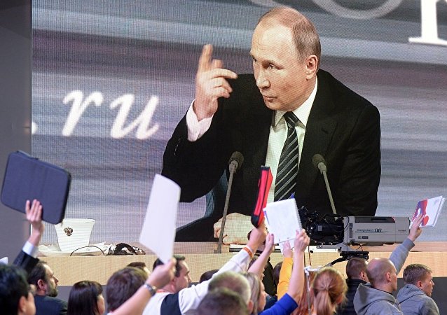 普京大型記者會