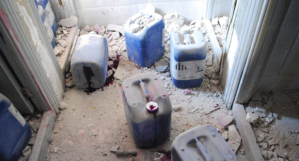叙利亚外交部：专家在武装分子控制的区域发现了24吨有毒化学制剂