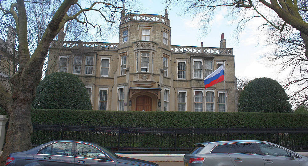 俄驻英使馆要求伦敦解释对俄发动网络攻击的威胁