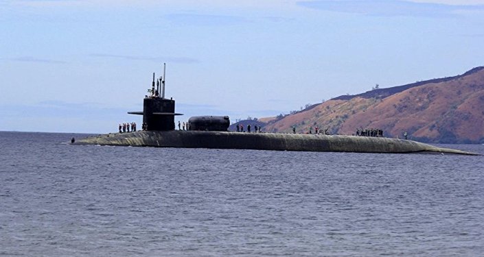 美“密歇根”号核潜艇（图片资料）