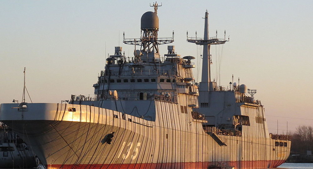 俄“琥珀”造船厂总裁：大型登陆舰量产周期可缩短至28个月