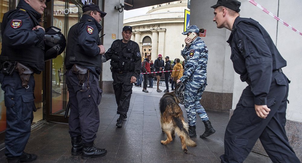 俄强力部门对9个城市逾25座受炸弹威胁的设施进行排查