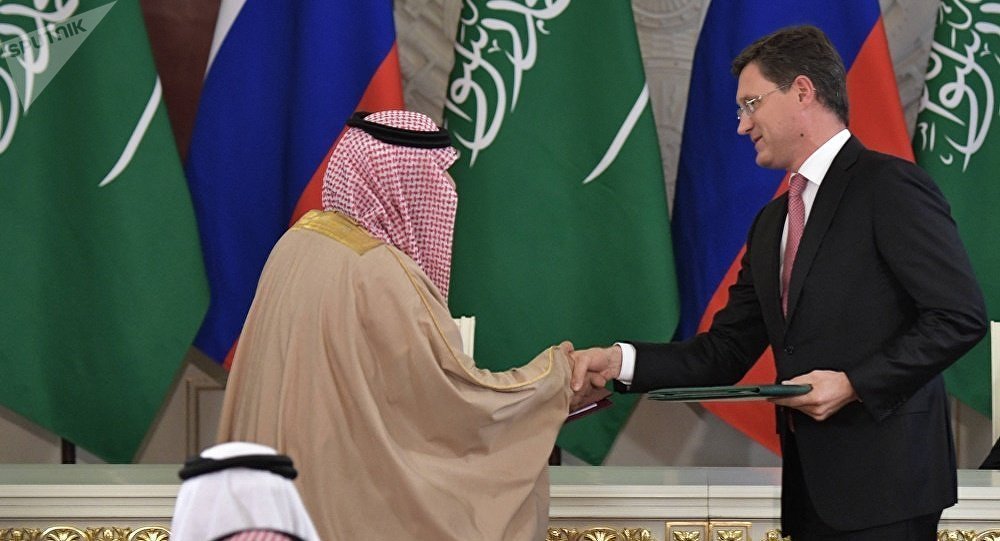 俄能源部长:俄油服公司正就进入沙特市场进行