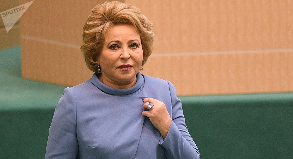 俄罗斯联邦委员会主席瓦莲京娜·马特维延科