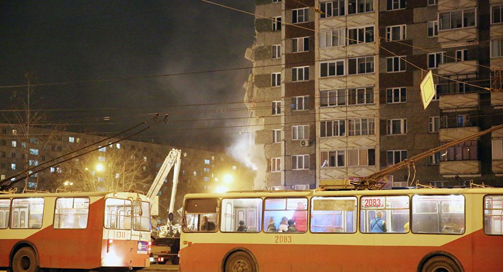 所有住户都已从伊热夫斯克市发生局部坍塌的居民楼里撤离