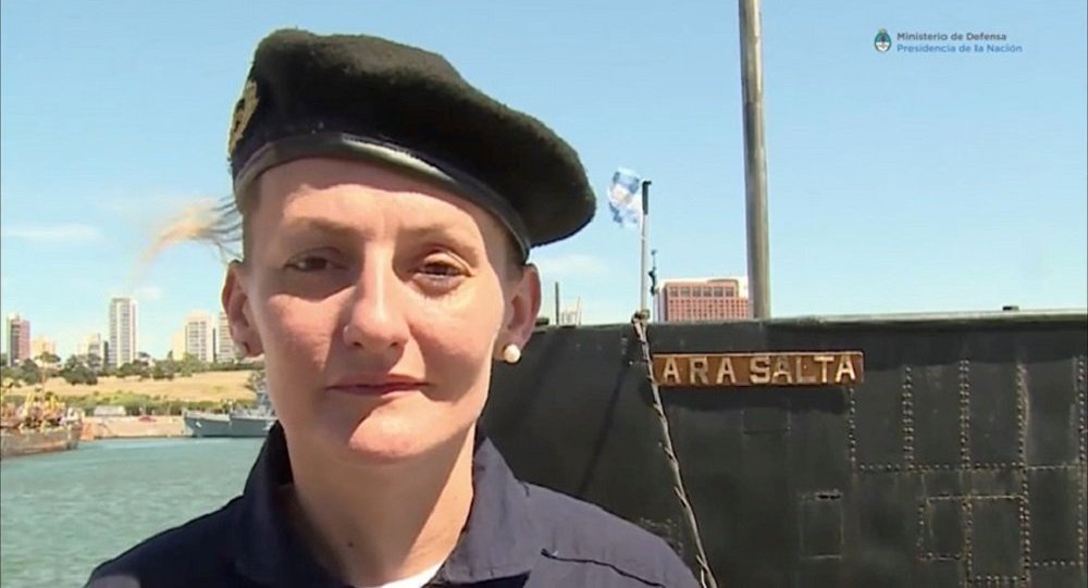 阿根廷失踪潜艇上有一名女军官