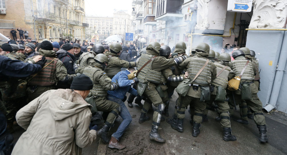 萨卡什维利召集支持者参加3月18日的全乌克兰游行