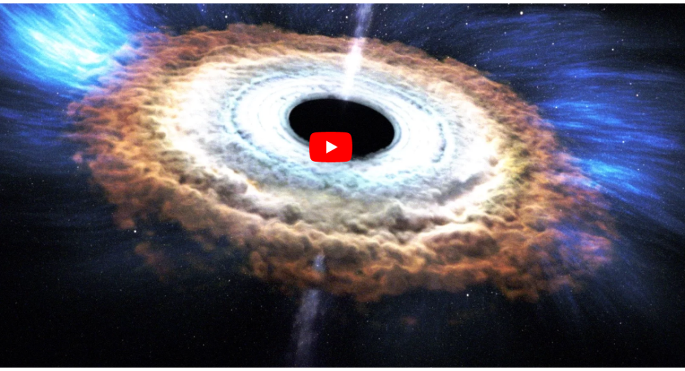 视频：黑洞将会碎裂成恒星的组成部分