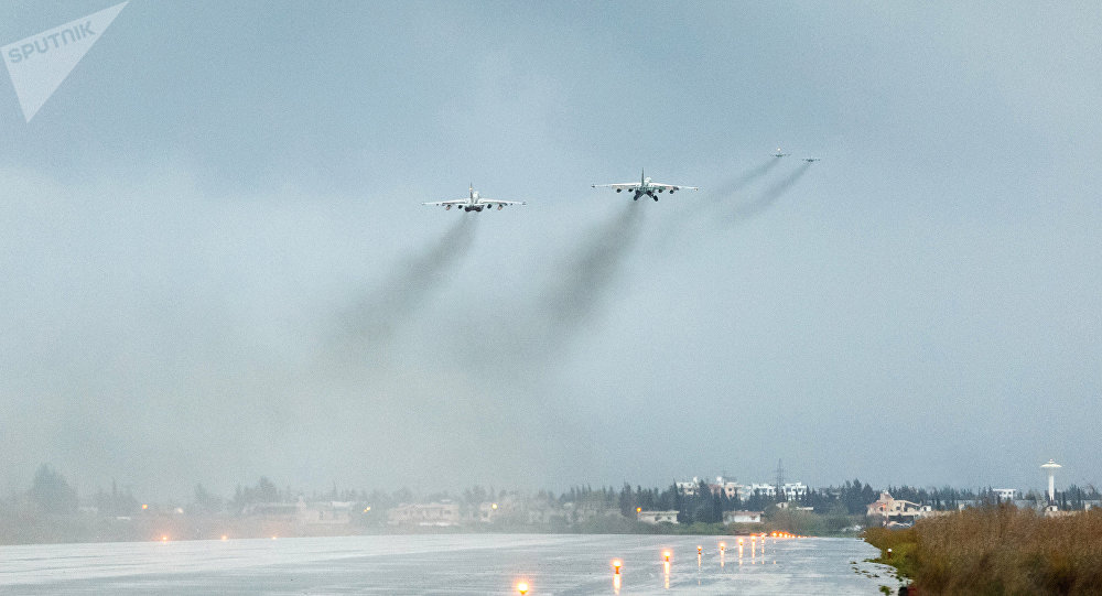 上周11架俄军飞机和直升机从叙利亚返回俄境内驻地