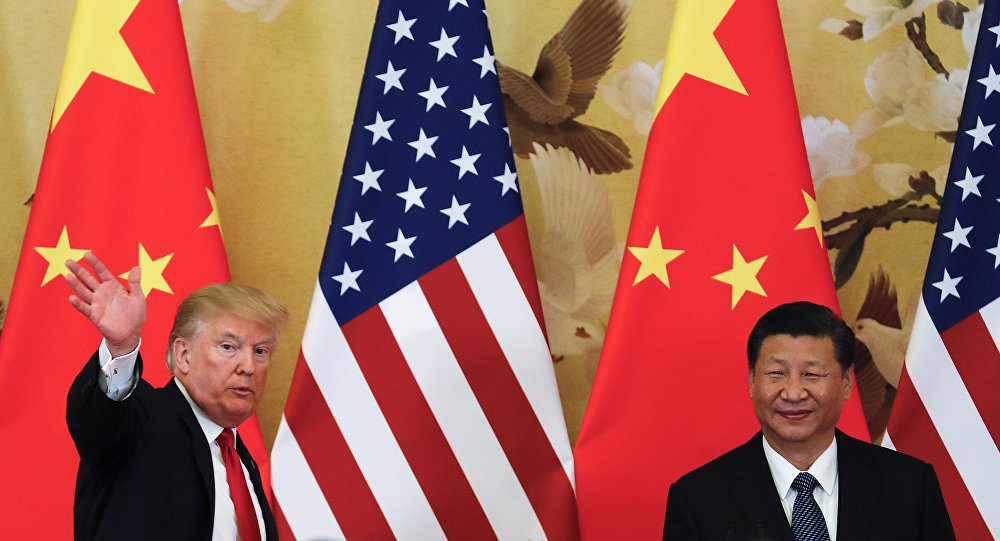 特朗普同习近平交流后表示：中国在继续帮助解决朝鲜问题