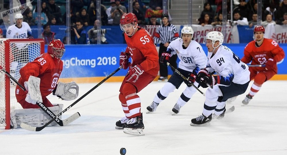 俄冰球队击败美国队直接晋级平昌冬奥会1/4决赛