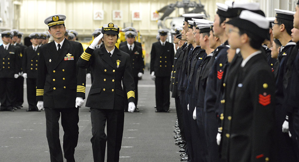 日本海自护卫队迎来首位女司令