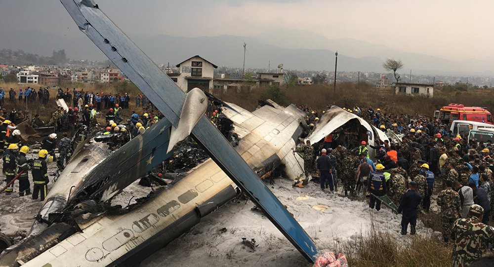 媒体：尼泊尔坠机事件导致至少7人死亡，18人受伤