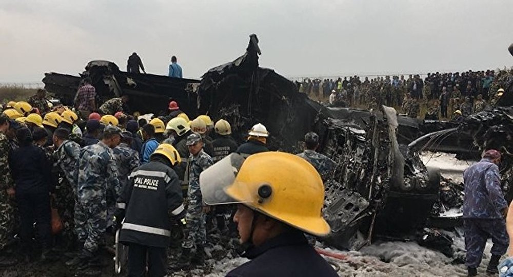 尼泊尔坠机事故导致至少40死亡