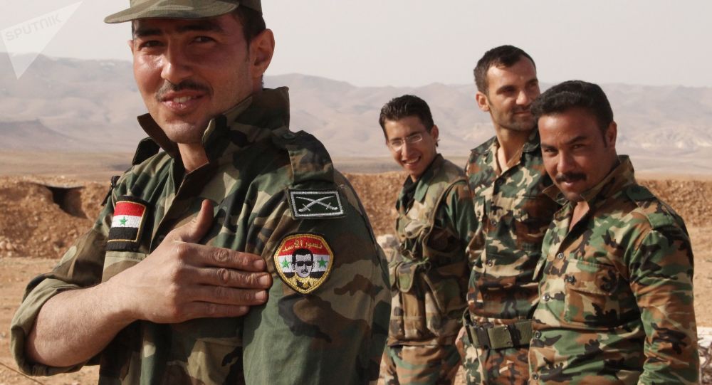 叙利亚总统阿萨德视察东古塔区前线