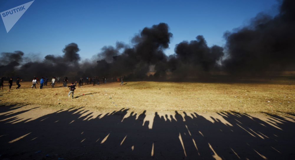媒体：加沙边境爆发巴以军民冲突
