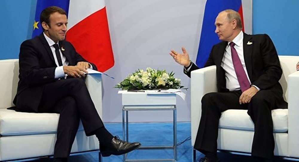 法国总统希望与俄罗斯总统进行战略性、历史性对话