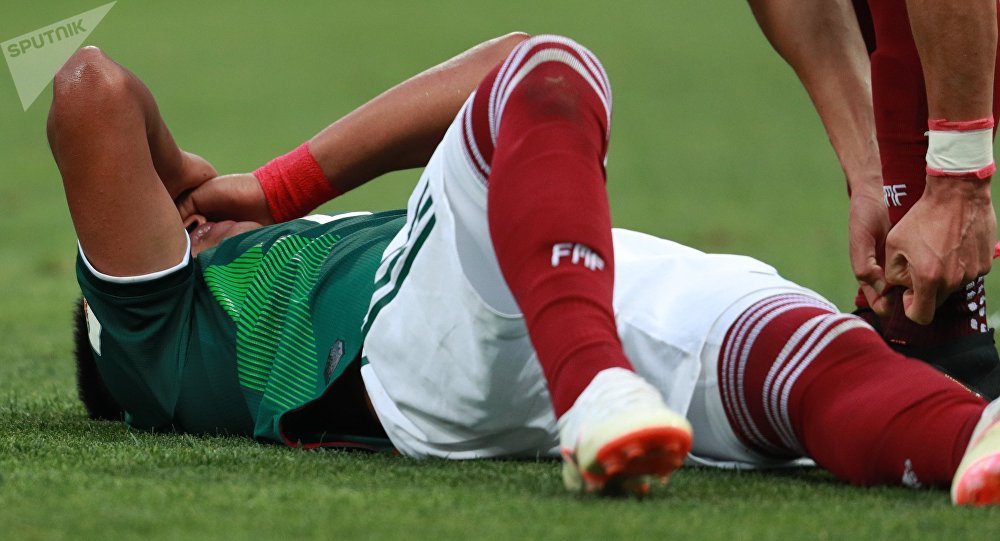2018年世界杯 墨西哥球员带病上场击败德国队