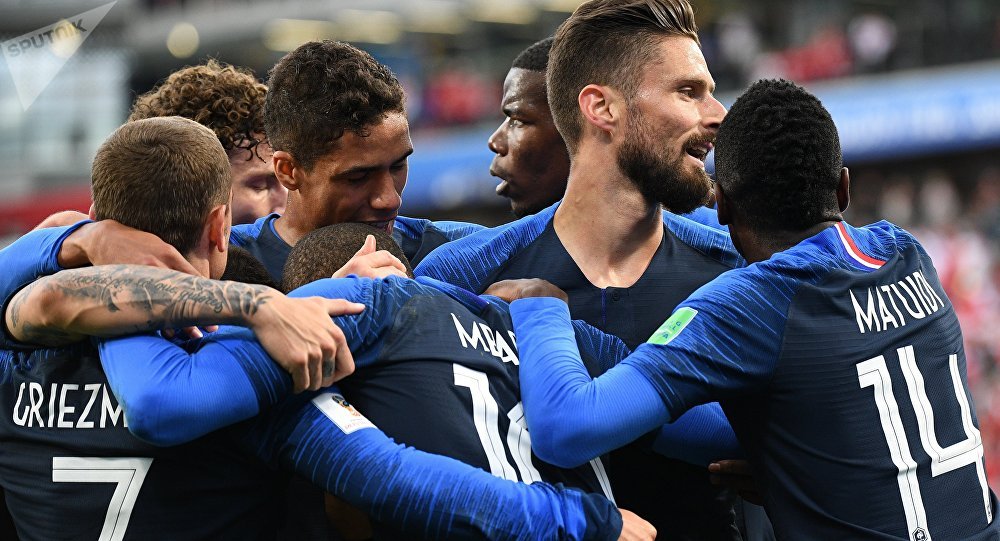 法国队击败秘鲁队晋级2018年世界杯八分之一比赛
