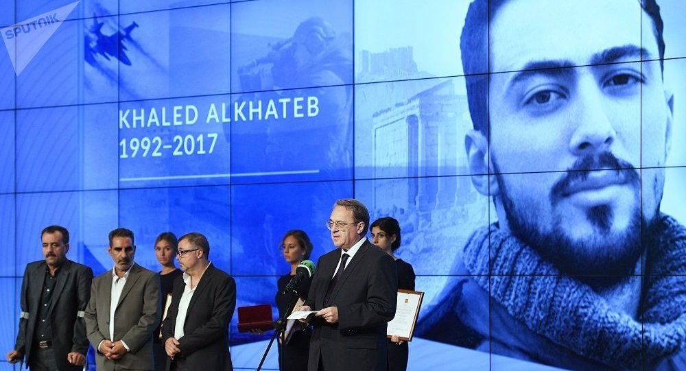 RT电视台开始接收随军记者参加2020哈列德·阿里·哈德别国际奖的申请