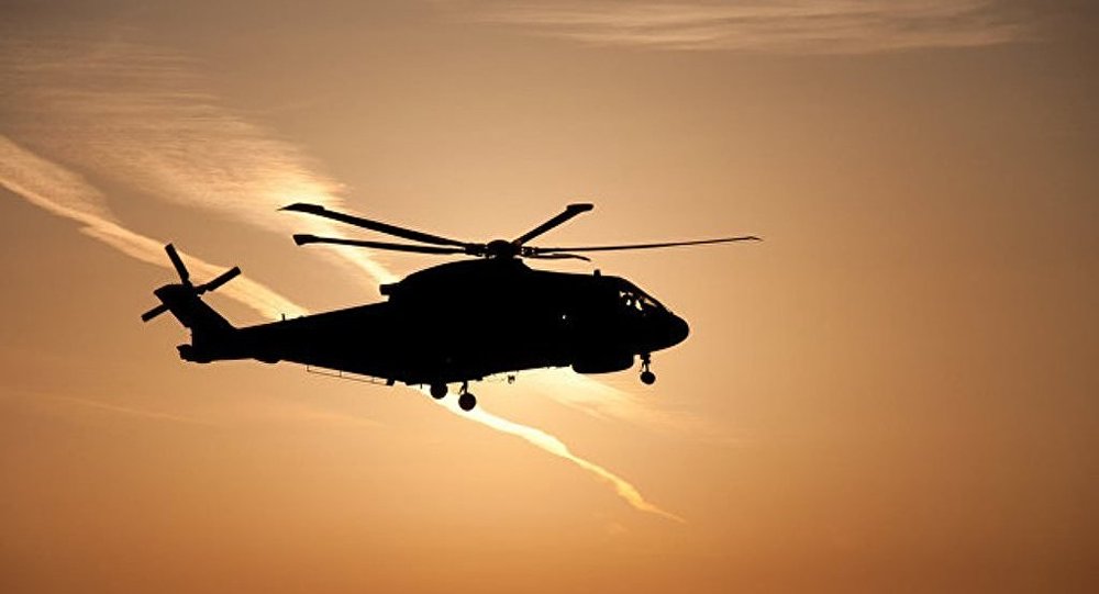 媒体：一枚导弹击中阿富汗南部一架军用直升机 四人受伤