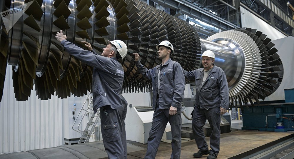 俄罗斯将首次启动大功率燃气轮机量产工作