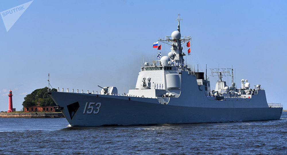 俄罗斯海军节：外国伙伴参加阅兵