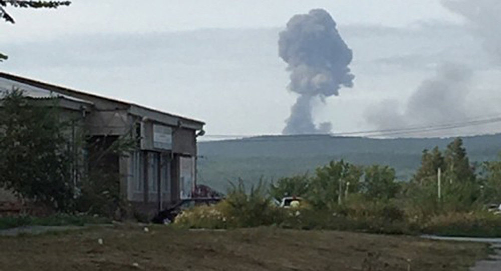 俄克拉斯诺亚尔斯克边疆区因军火库爆炸疏散近千人