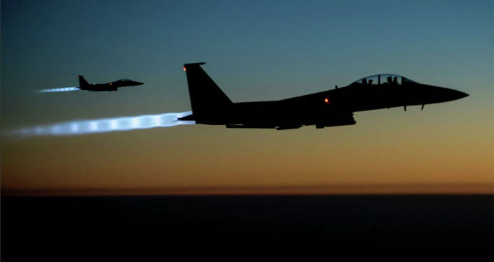 Истребители F-15 ВВС США 