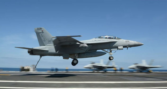 F/A-18F “超级大黄蜂”试验机