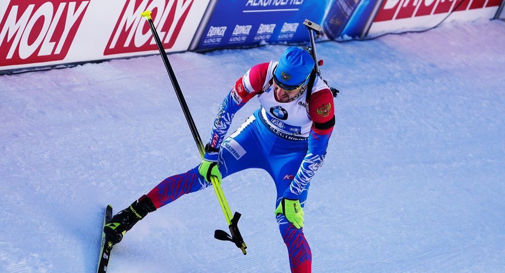 俄罗斯队在冬季两项世界锦标赛上获得两枚奖牌