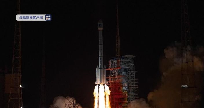 中国在西昌卫星发射中心用长征三号乙运载火箭，成功发射北斗系统第54颗导航卫星