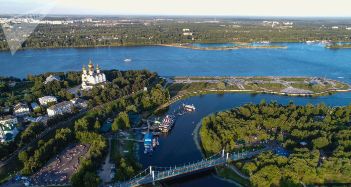 俄罗斯母亲河—伏尔加河 