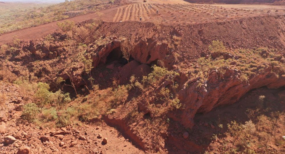 矿业公司力拓为毁坏土著岩洞致歉