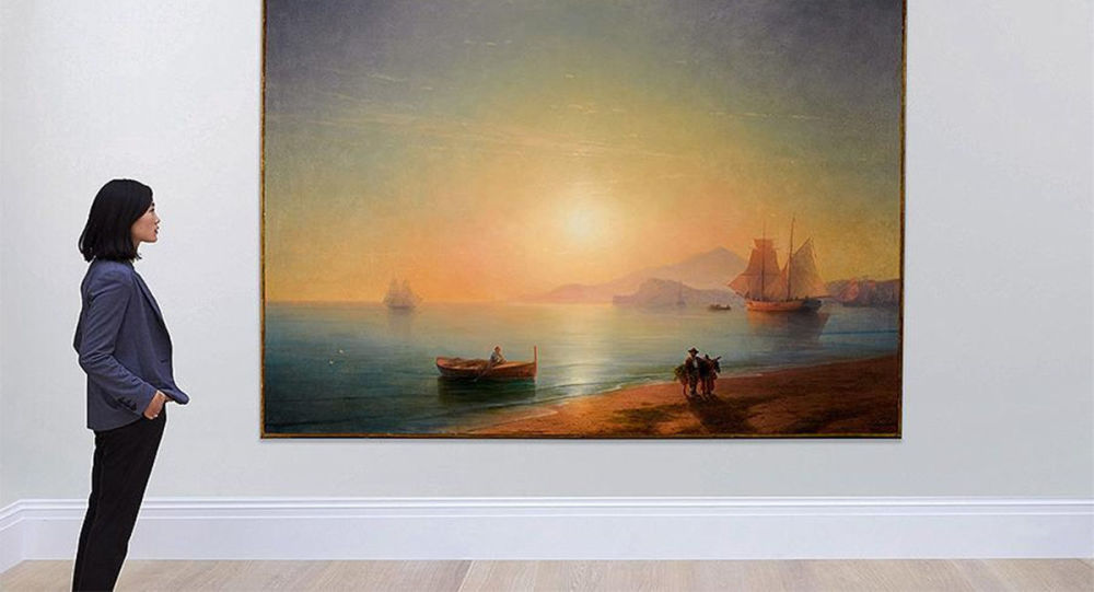 艾瓦佐夫斯基一幅油画在苏富比线上拍卖会上以近300万美元拍出 