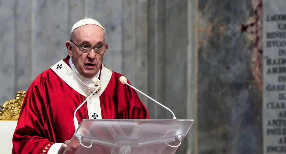 罗马教皇谈大流行摆在人类面前的两条道路