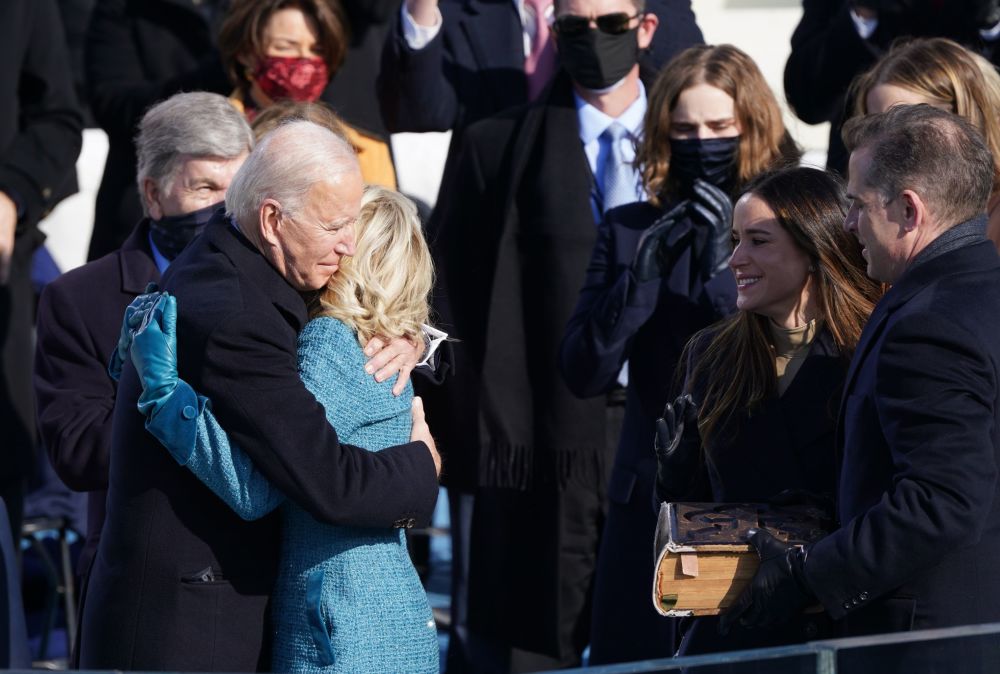 乔·拜登的就职仪式