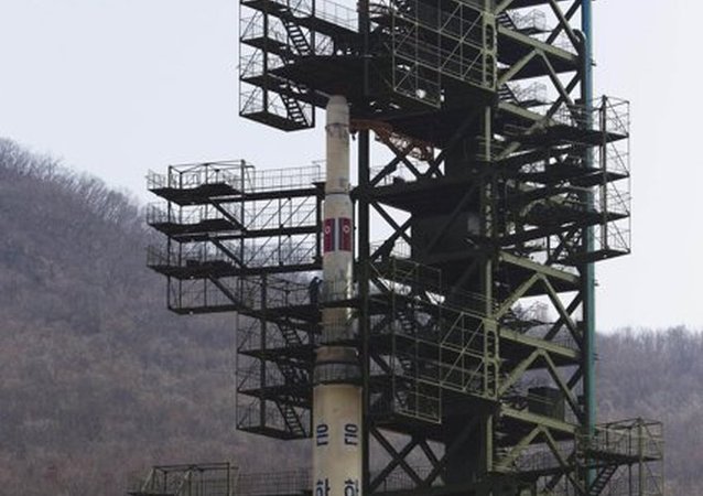 朝鲜建设西海航天发射场发射台屋顶