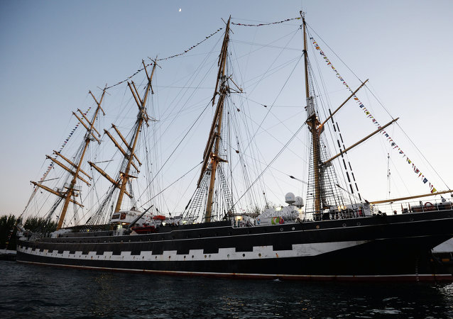 俄罗斯三桅帆船"克鲁森施滕"